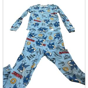 Sonic Editions Blue Kids Pajama Set
